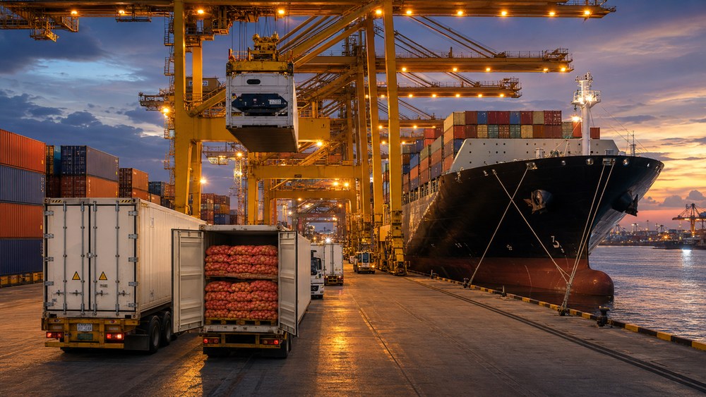 Chattogram Port — Potato Reefer Export